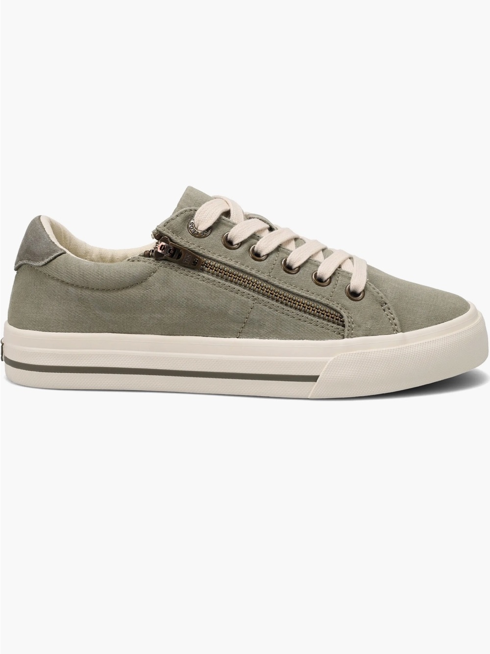 Taos Z Soul Sneakers women’s 10 khaki green slip on shoes